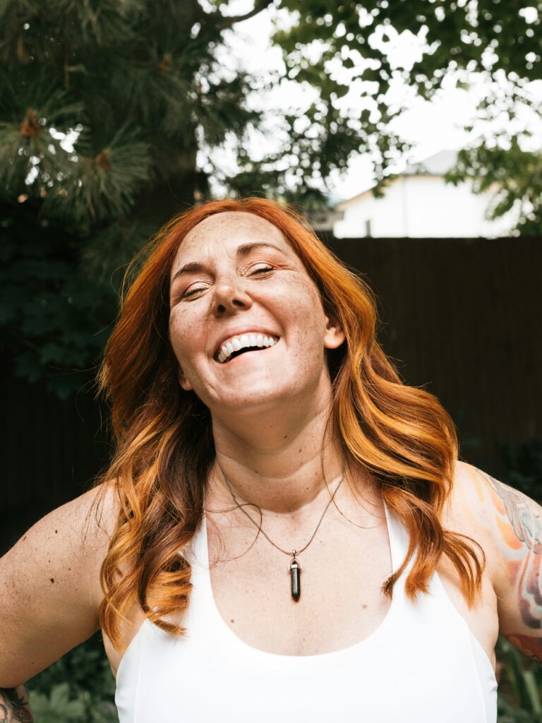radiant woman